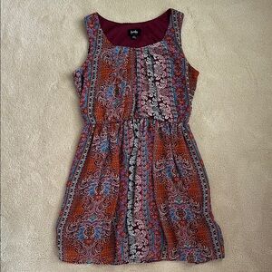 by & by Multicolor Patterned Dress